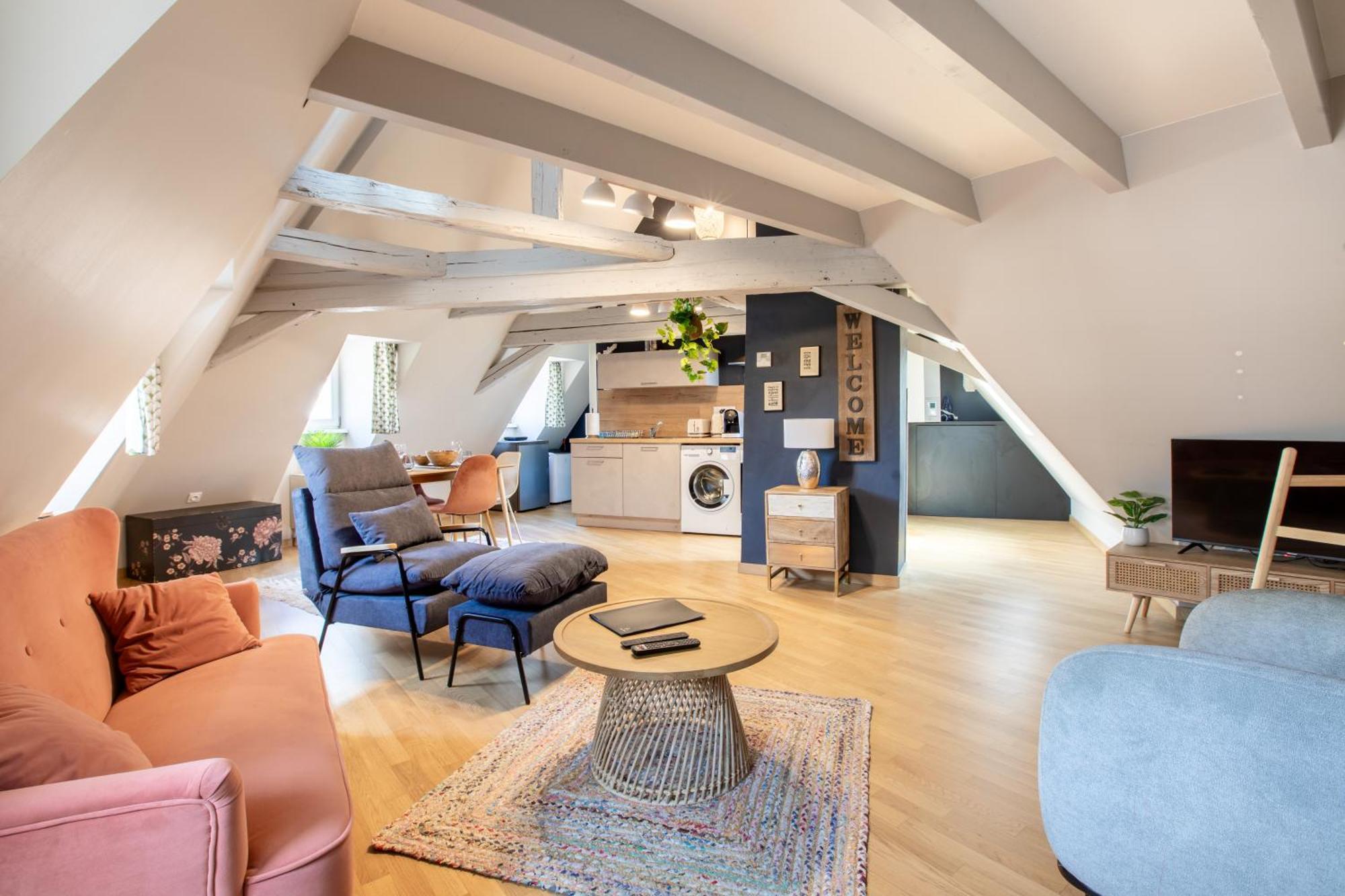 Duplex Atypique Au Coeur De Mulhouse Apartamento Exterior foto