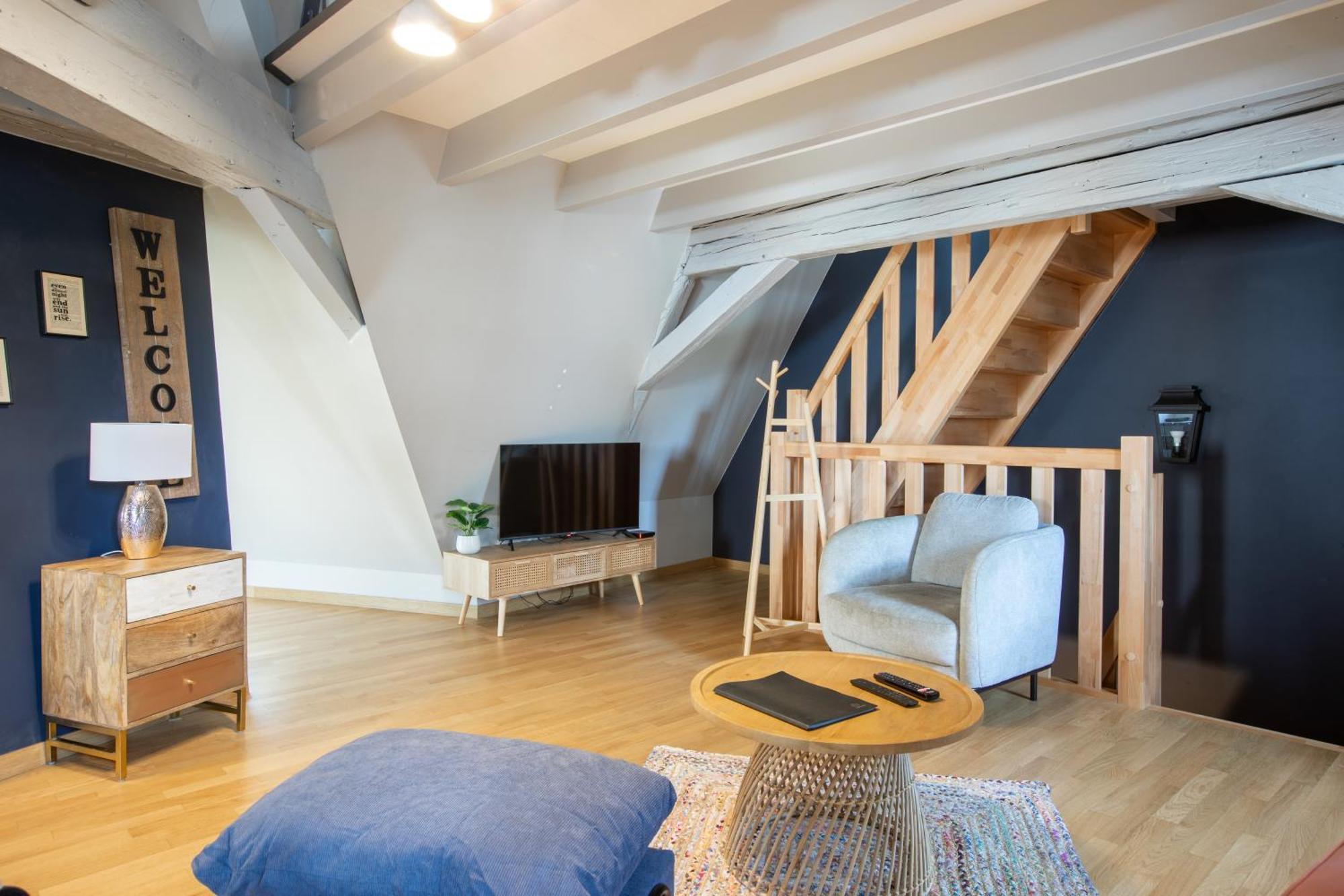 Duplex Atypique Au Coeur De Mulhouse Apartamento Exterior foto